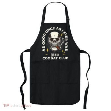 Old Man Jiu Jitsu Combat Club BJJ Martial Arts MMA Apron