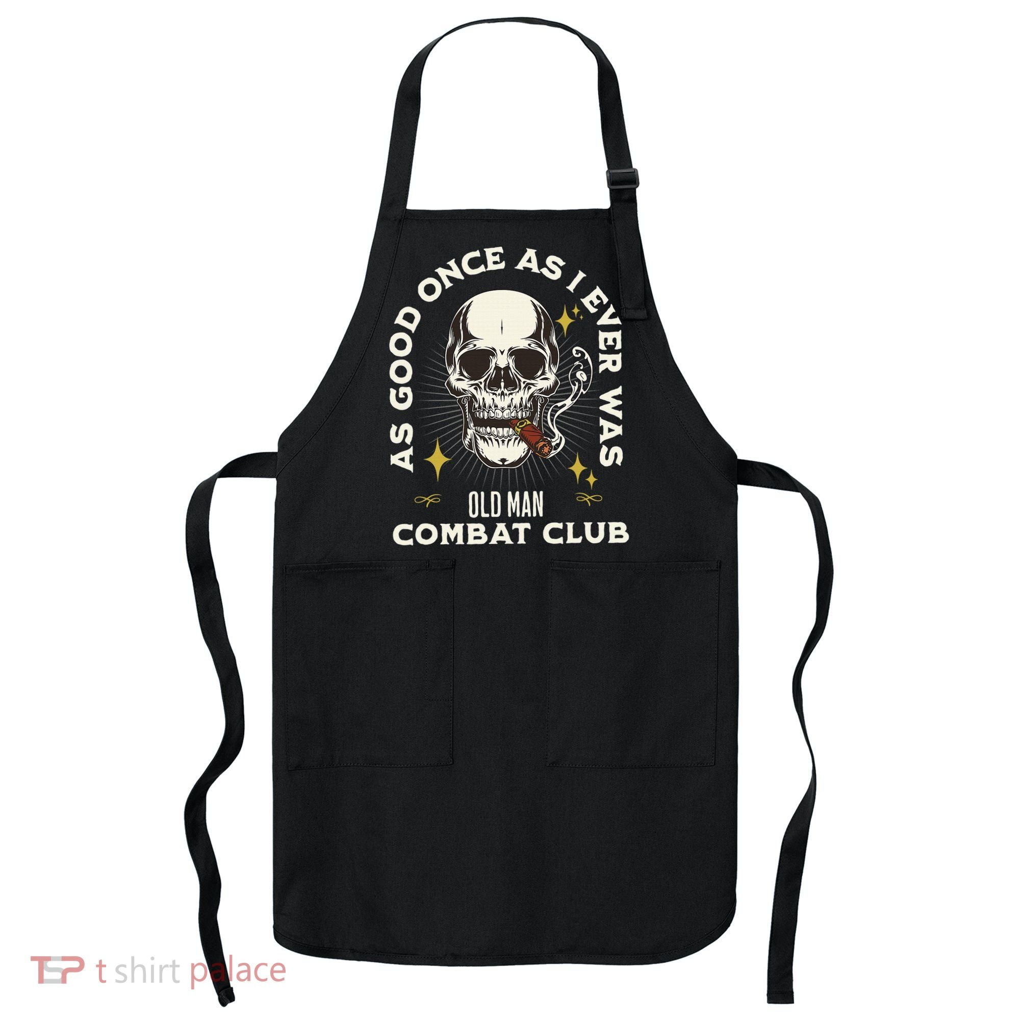 Old Man Jiu Jitsu Combat Club BJJ Martial Arts MMA Apron