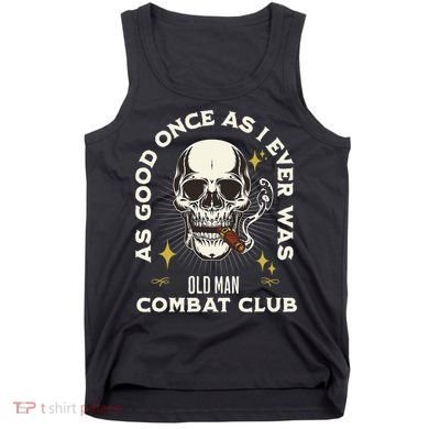 Old Man Jiu Jitsu Combat Club BJJ Martial Arts MMA Tank Top