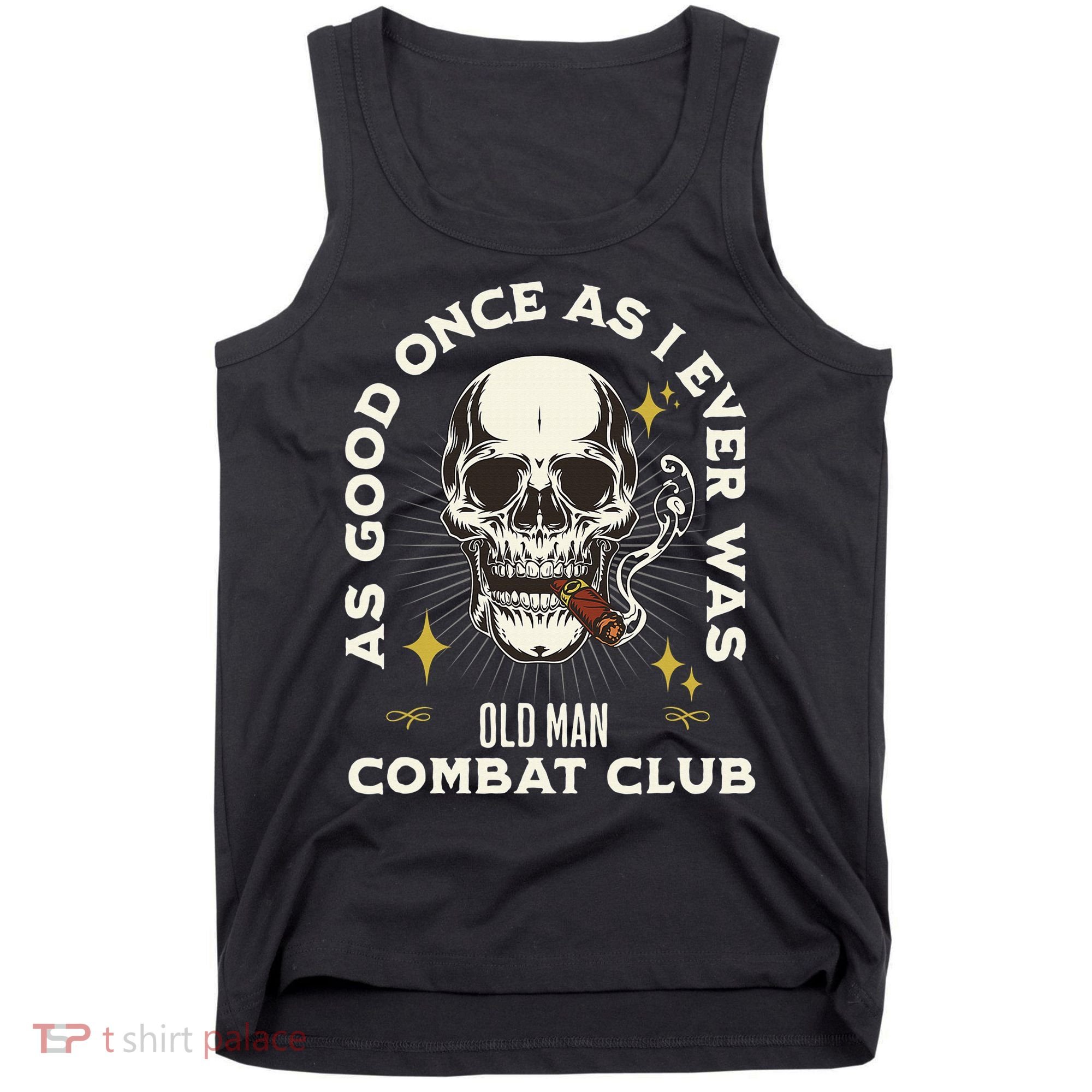 Old Man Jiu Jitsu Combat Club BJJ Martial Arts MMA Tank Top
