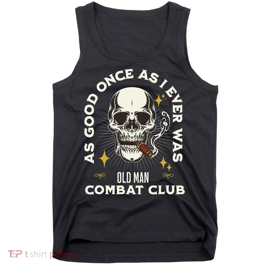 Old Man Jiu Jitsu Combat Club BJJ Martial Arts MMA Tank Top