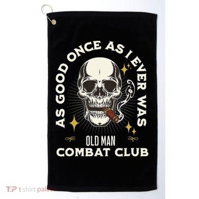 Old Man Jiu Jitsu Combat Club BJJ Martial Arts MMA Golf Towel