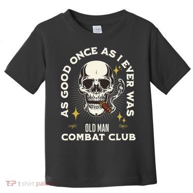 Old Man Jiu Jitsu Combat Club BJJ Martial Arts MMA Toddler T-Shirt