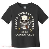 Old Man Jiu Jitsu Combat Club BJJ Martial Arts MMA Toddler T-Shirt thumb 0