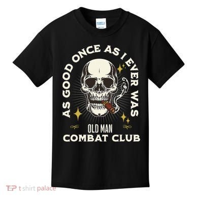 Old Man Jiu Jitsu Combat Club BJJ Martial Arts MMA Kids T-Shirt