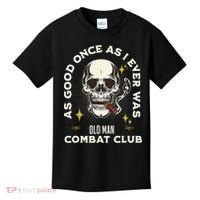 Old Man Jiu Jitsu Combat Club BJJ Martial Arts MMA Kids T-Shirt thumb 0