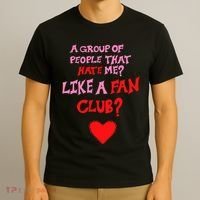 Oat Milk Lady Like A Fan Club T-Shirt thumb 3
