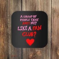 Oat Milk Lady Like A Fan Club Coaster thumb 0