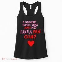 Oat Milk Lady Like A Fan Club Women's Tank Top thumb 0