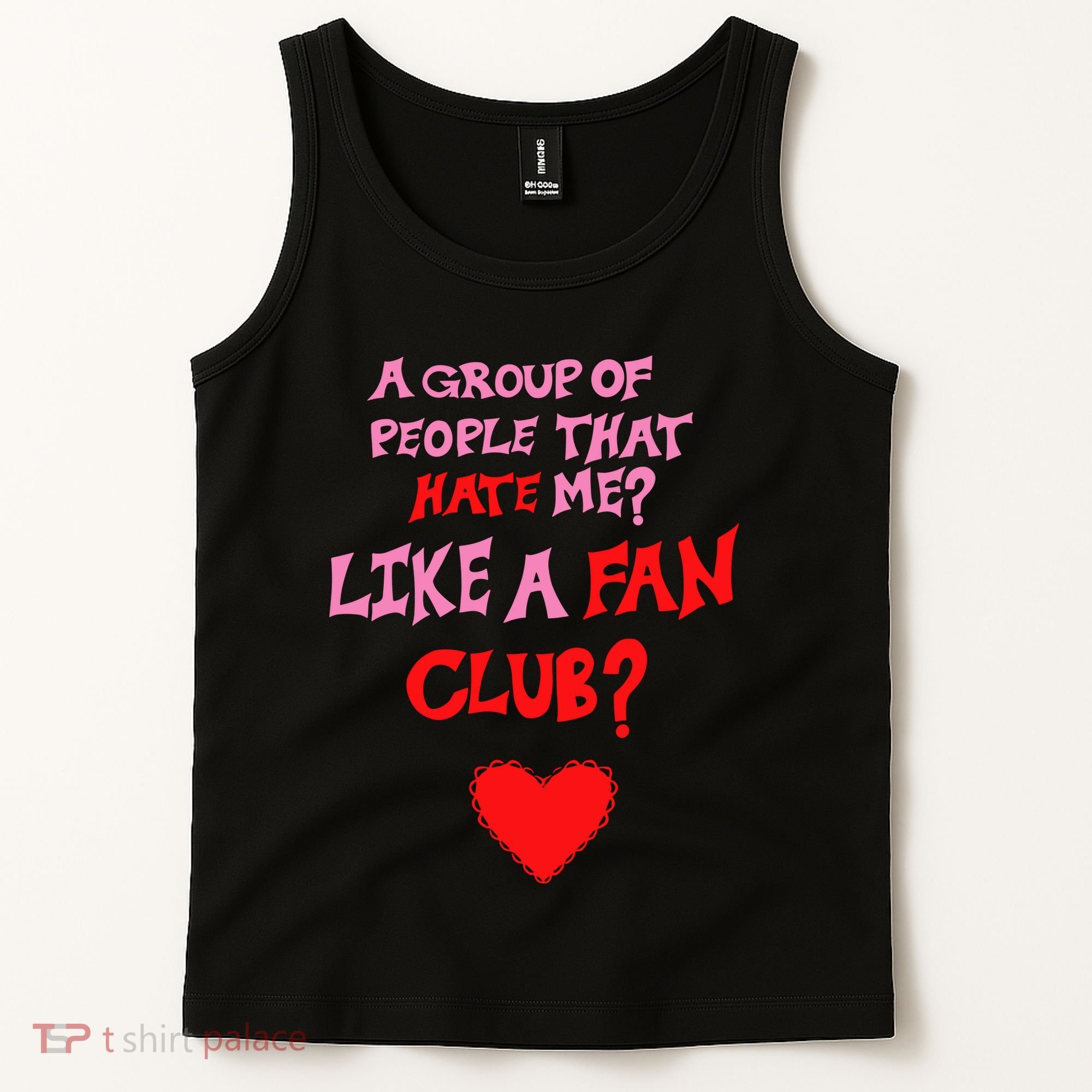 Oat Milk Lady Like A Fan Club Tank Top