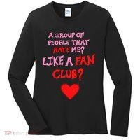 Oat Milk Lady Like A Fan Club Women's Long Sleeve Shirt thumb 0