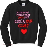 Oat Milk Lady Like A Fan Club Kids Sweatshirt thumb 0