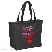 Oat Milk Lady Like A Fan Club Tote Bag thumb 2