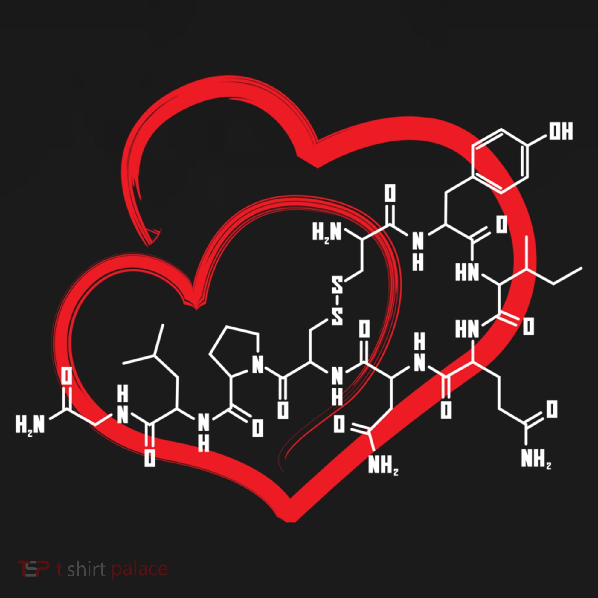 Oxytocin Molecule Love Meaningful Gift Science Teacher Valentines Day Meaningful Backpack