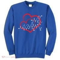 Oxytocin Molecule Love Meaningful Gift Science Teacher Valentines Day Meaningful Sweatshirt thumb 0
