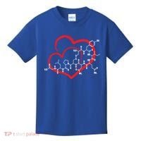 Oxytocin Molecule Love Meaningful Gift Science Teacher Valentines Day Meaningful Kids T-Shirt thumb 0