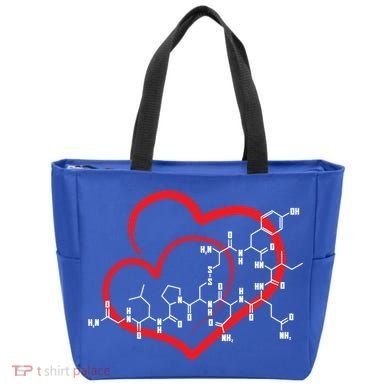 Oxytocin Molecule Love Meaningful Gift Science Teacher Valentines Day Meaningful Tote Bag