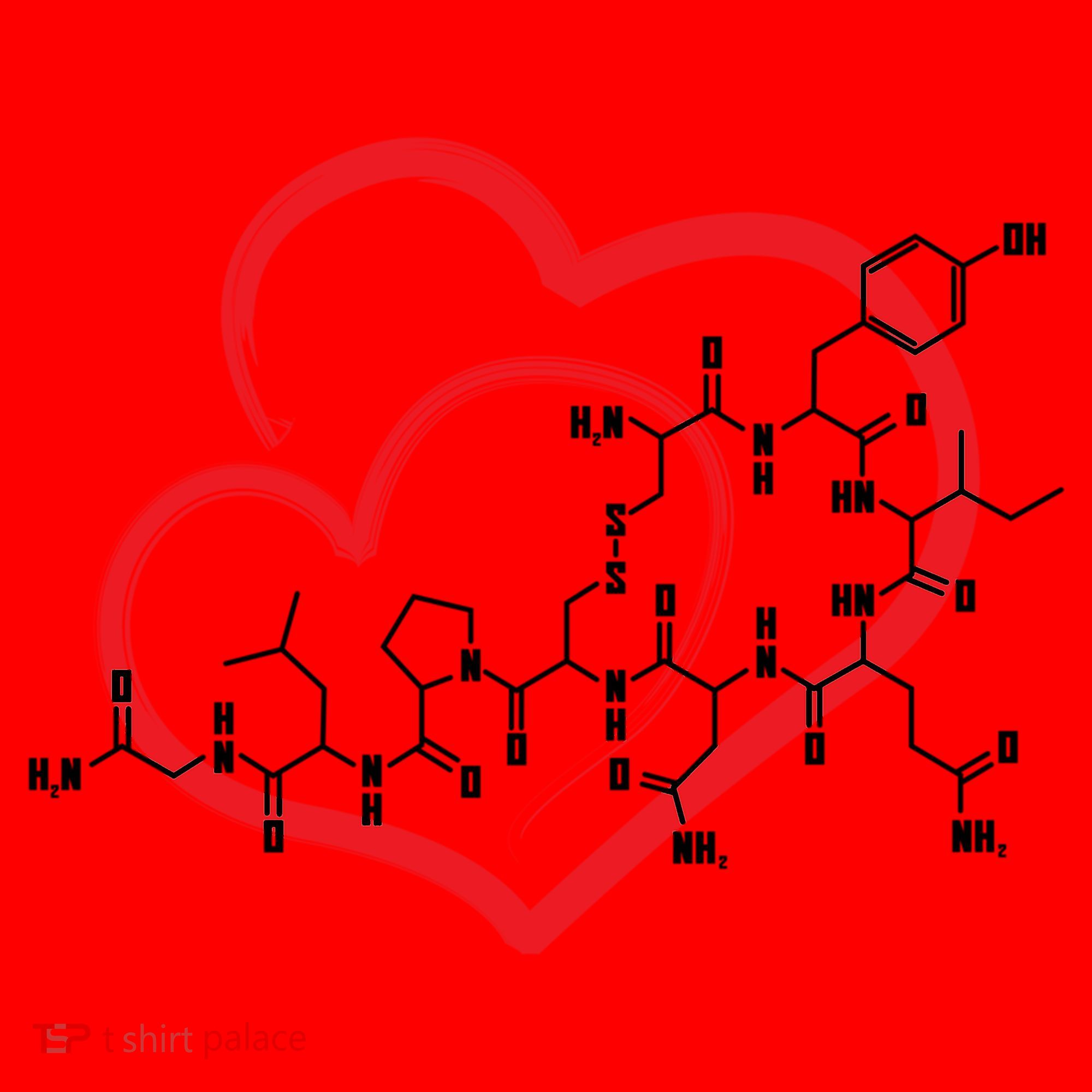 Oxytocin Molecule Love Meaningful Gift Science Teacher Valentines Day Meaningful Santa Hat