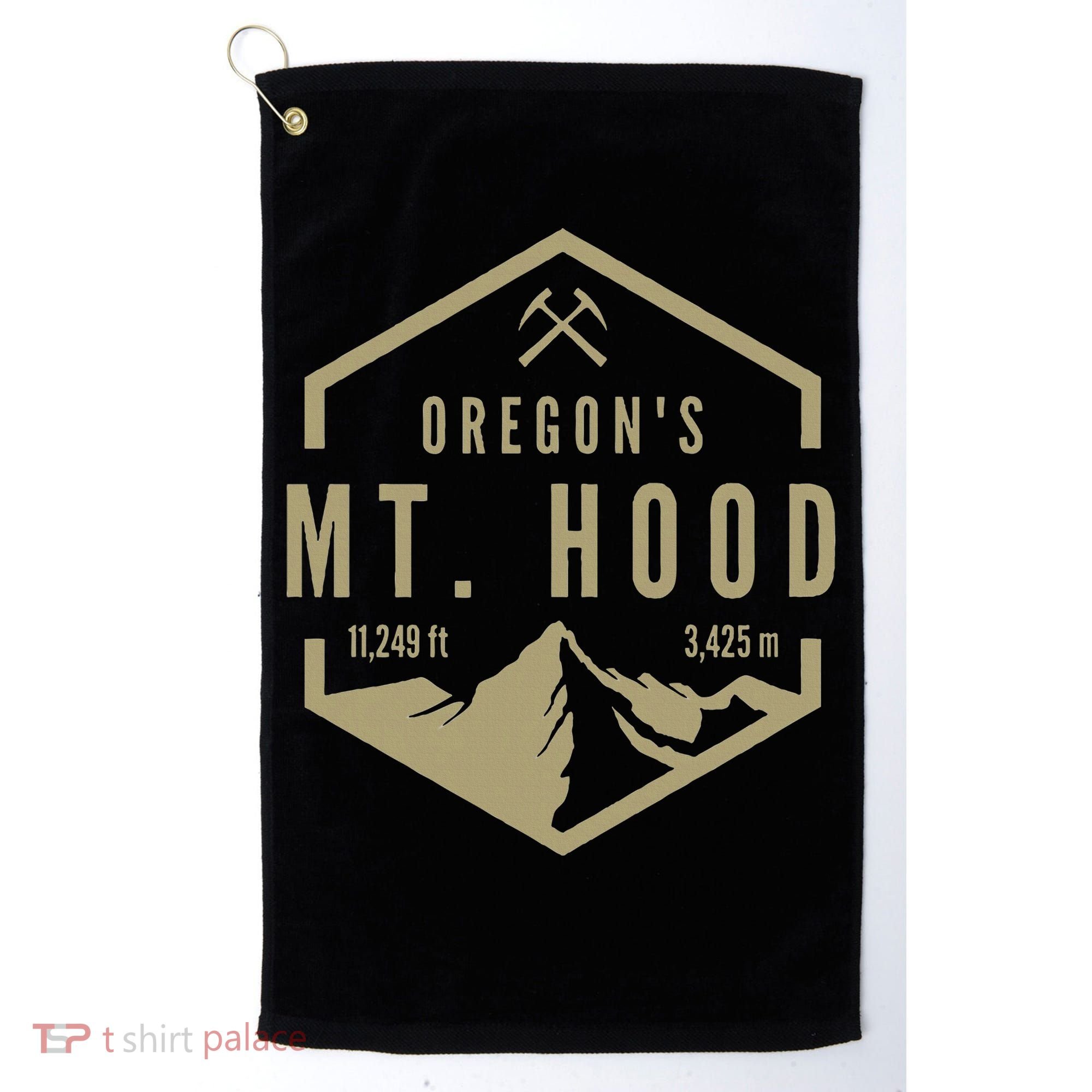 Oregon Mountain Mt. Hood Golf Towel