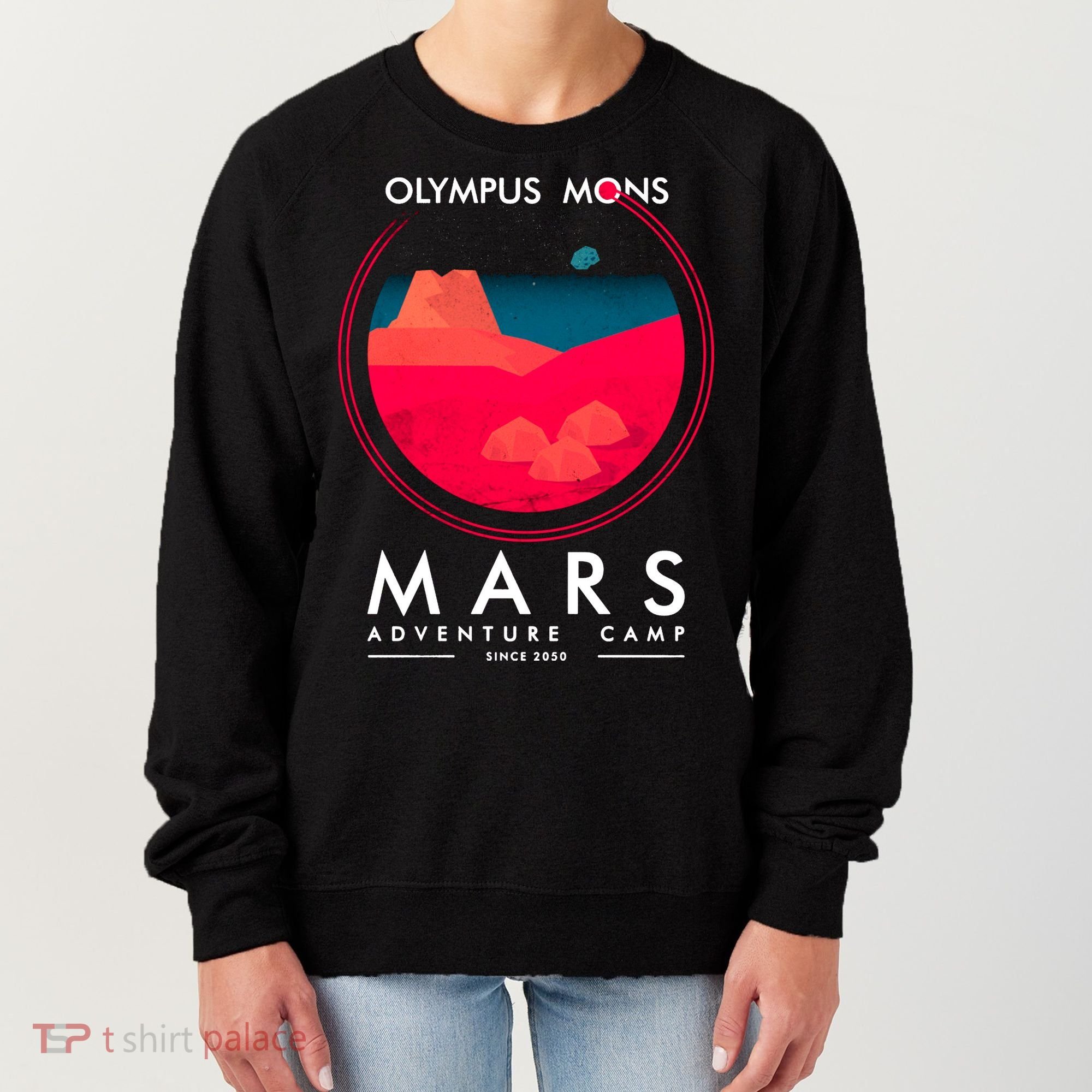 Olympus Mons Mars Adventure Camp Women's Sweatshirt
