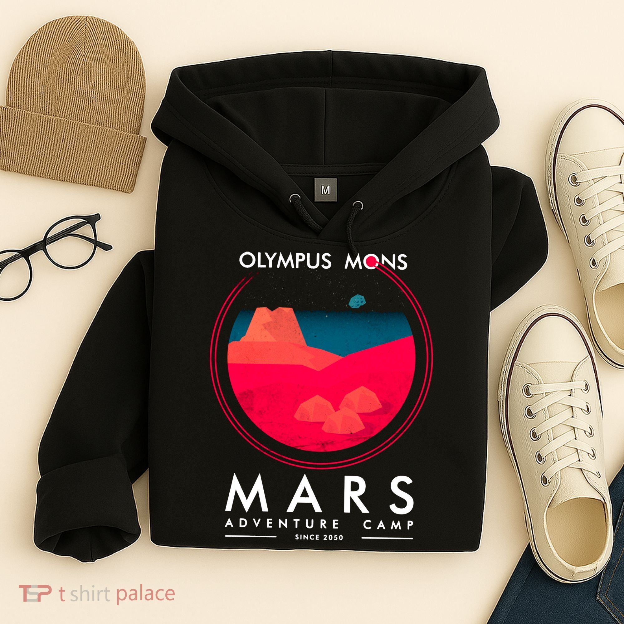 Olympus Mons Mars Adventure Camp Hoodie