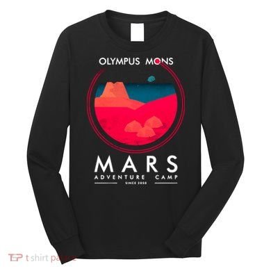Olympus Mons Mars Adventure Camp Long Sleeve Shirt