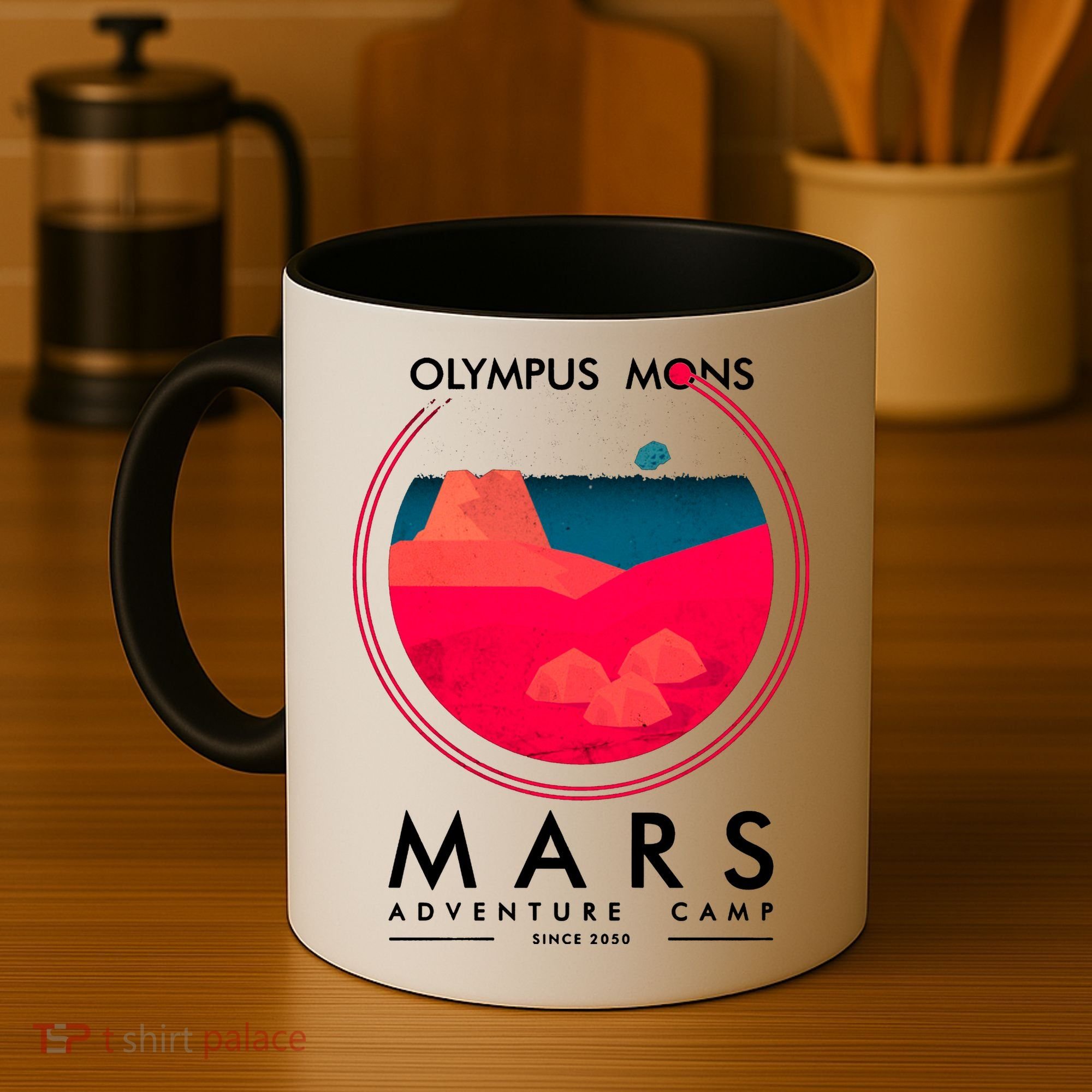 Olympus Mons Mars Adventure Camp Coffee Mug
