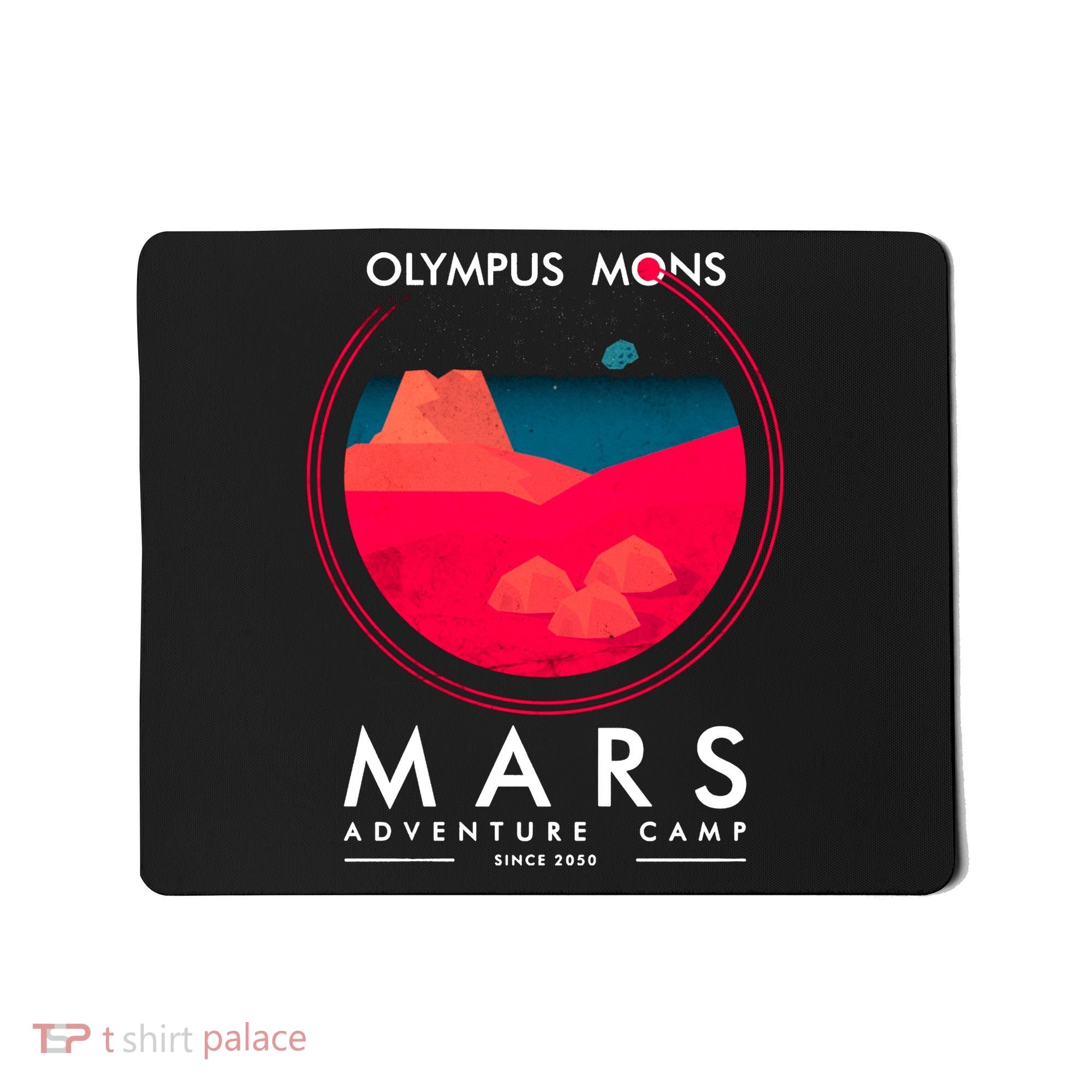 Olympus Mons Mars Adventure Camp Mousepad