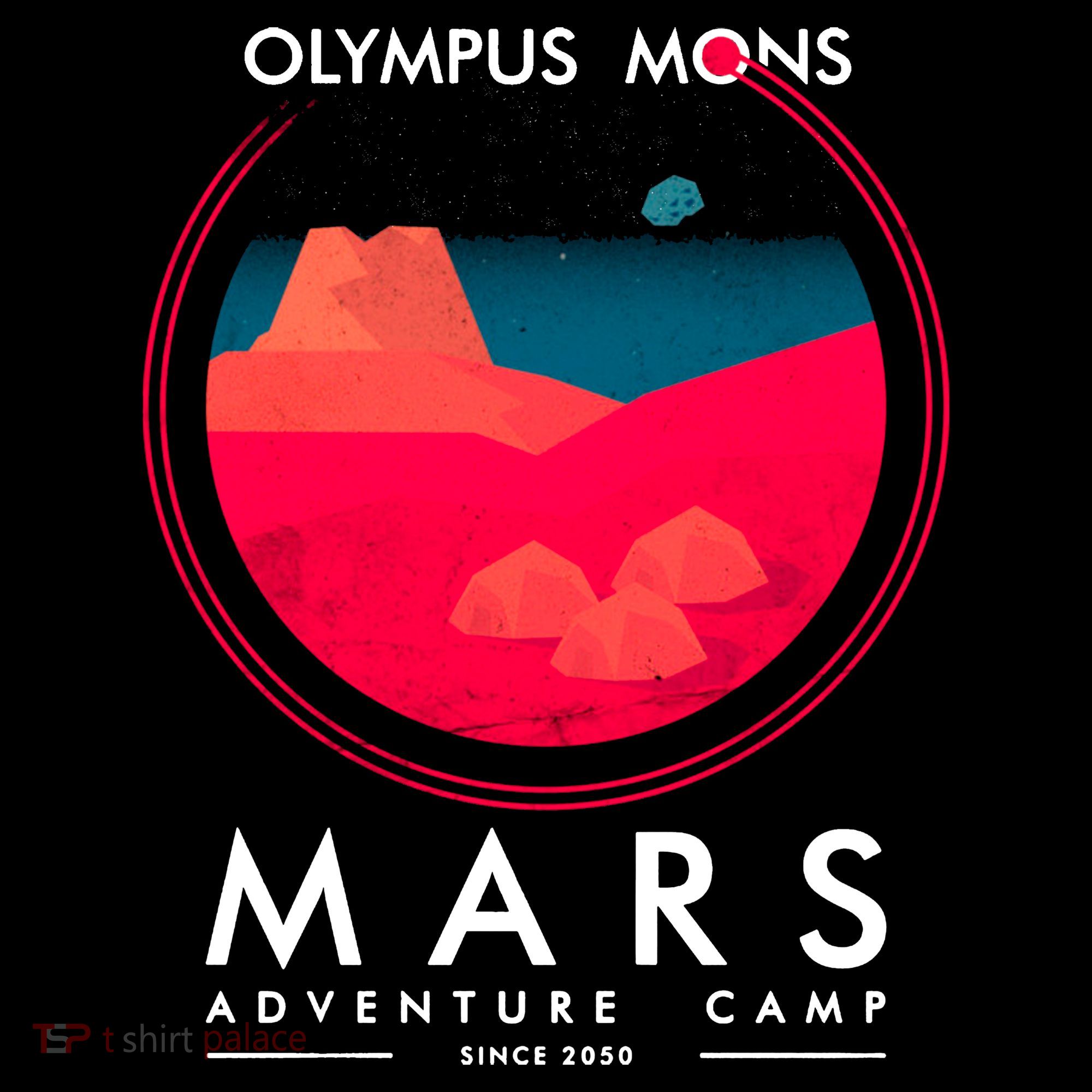 Olympus Mons Mars Adventure Camp Mousepad