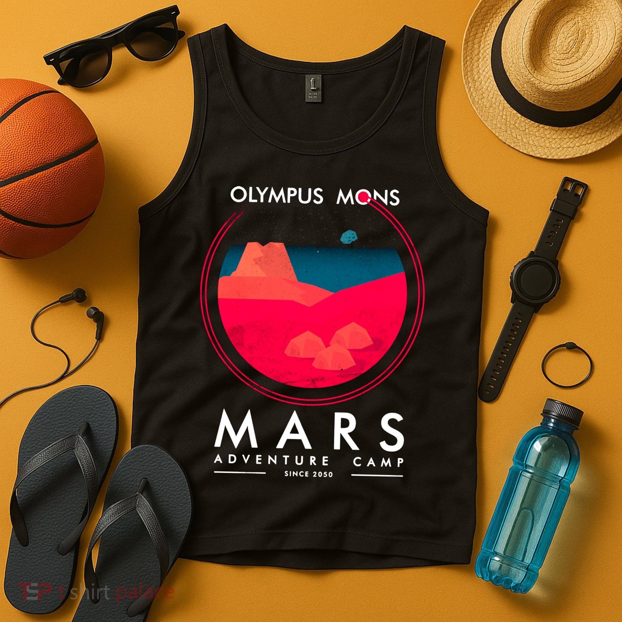 Olympus Mons Mars Adventure Camp Tank Top