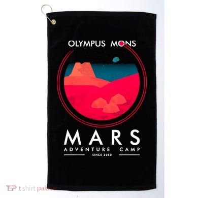 Olympus Mons Mars Adventure Camp Golf Towel