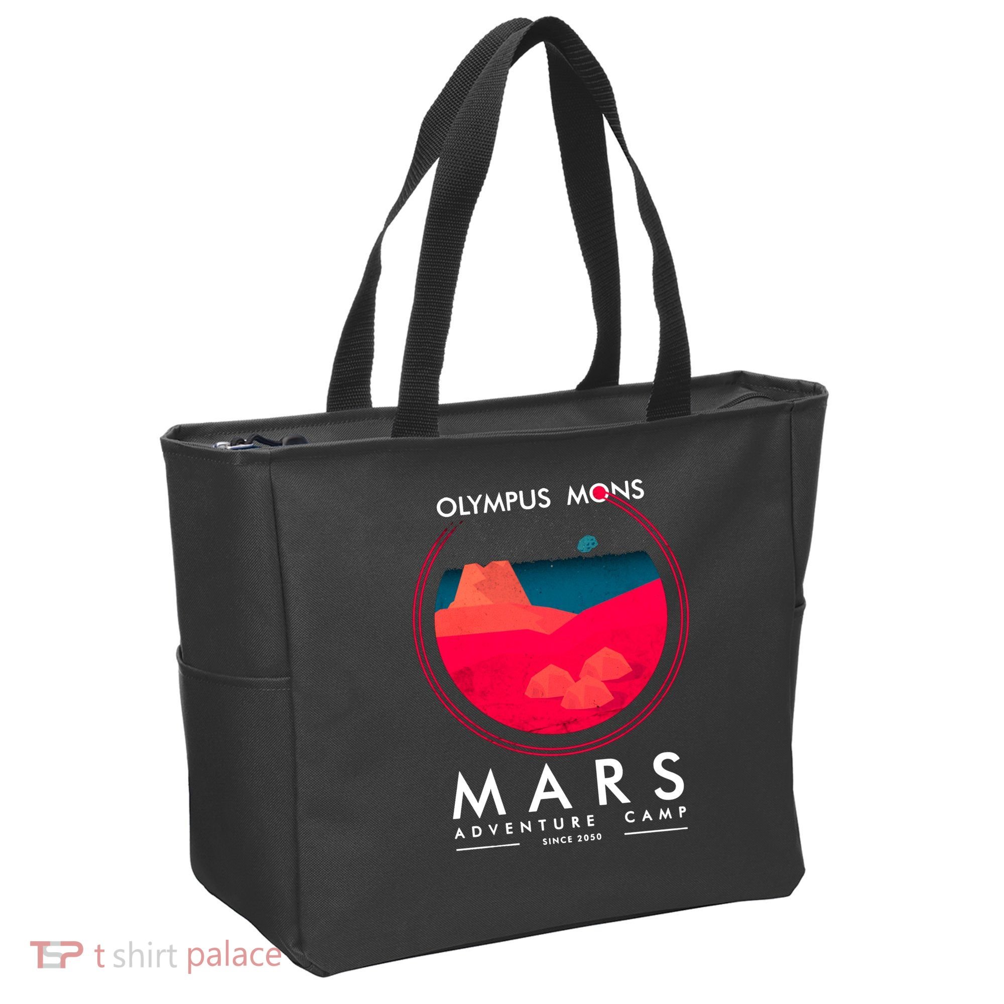 Olympus Mons Mars Adventure Camp Tote Bag