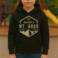 Oregon Mountain Mt. Hood Kids Hoodie thumb 3