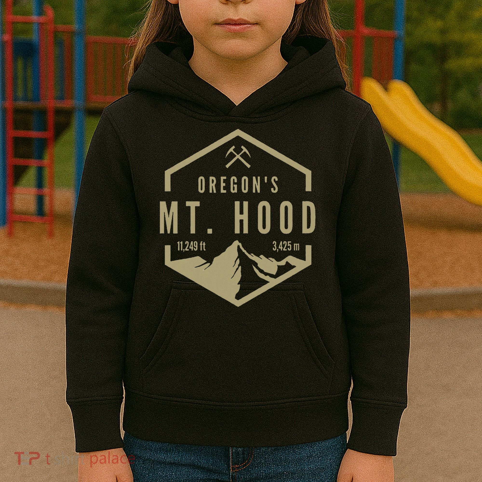 Oregon Mountain Mt. Hood Kids Hoodie