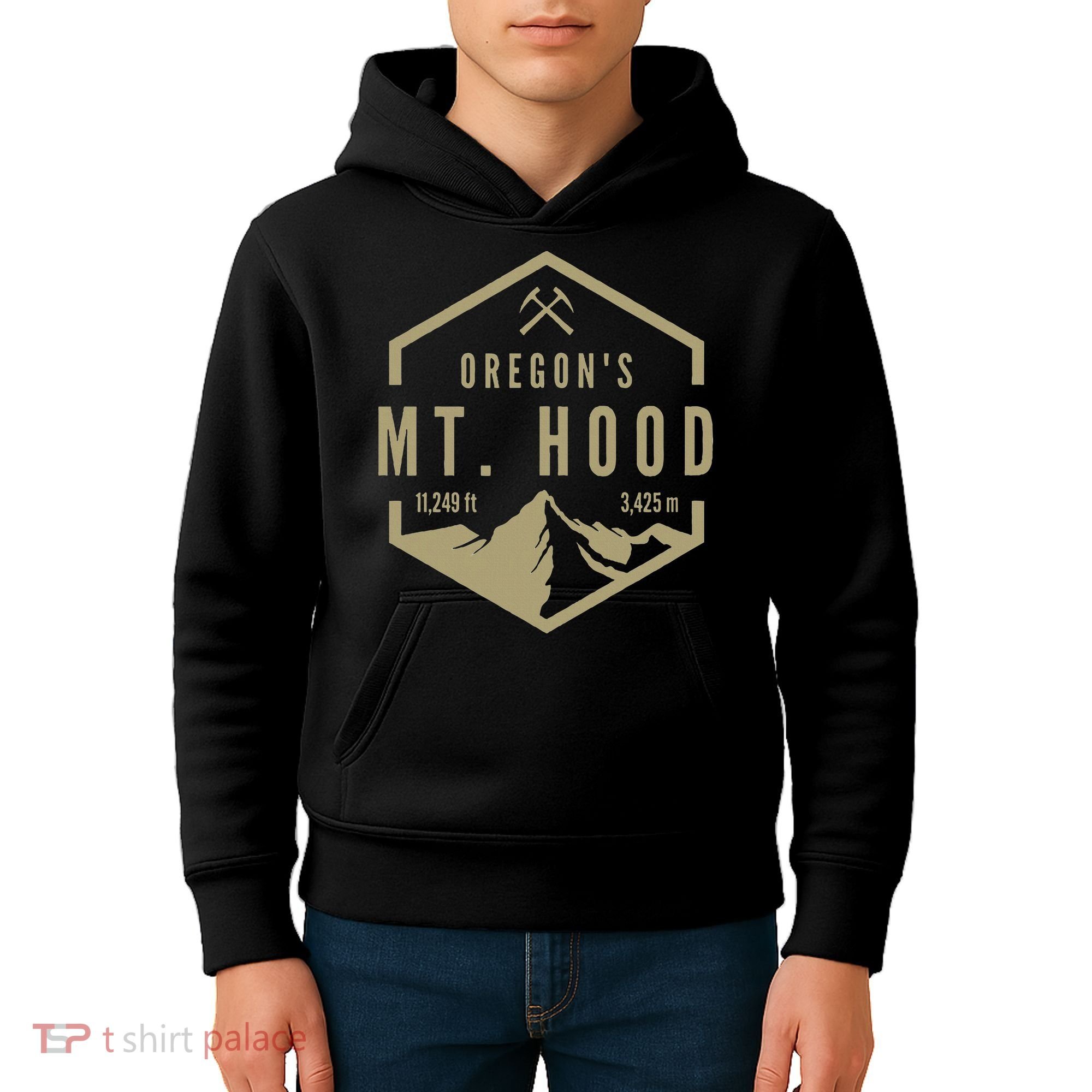 Oregon Mountain Mt. Hood Kids Hoodie