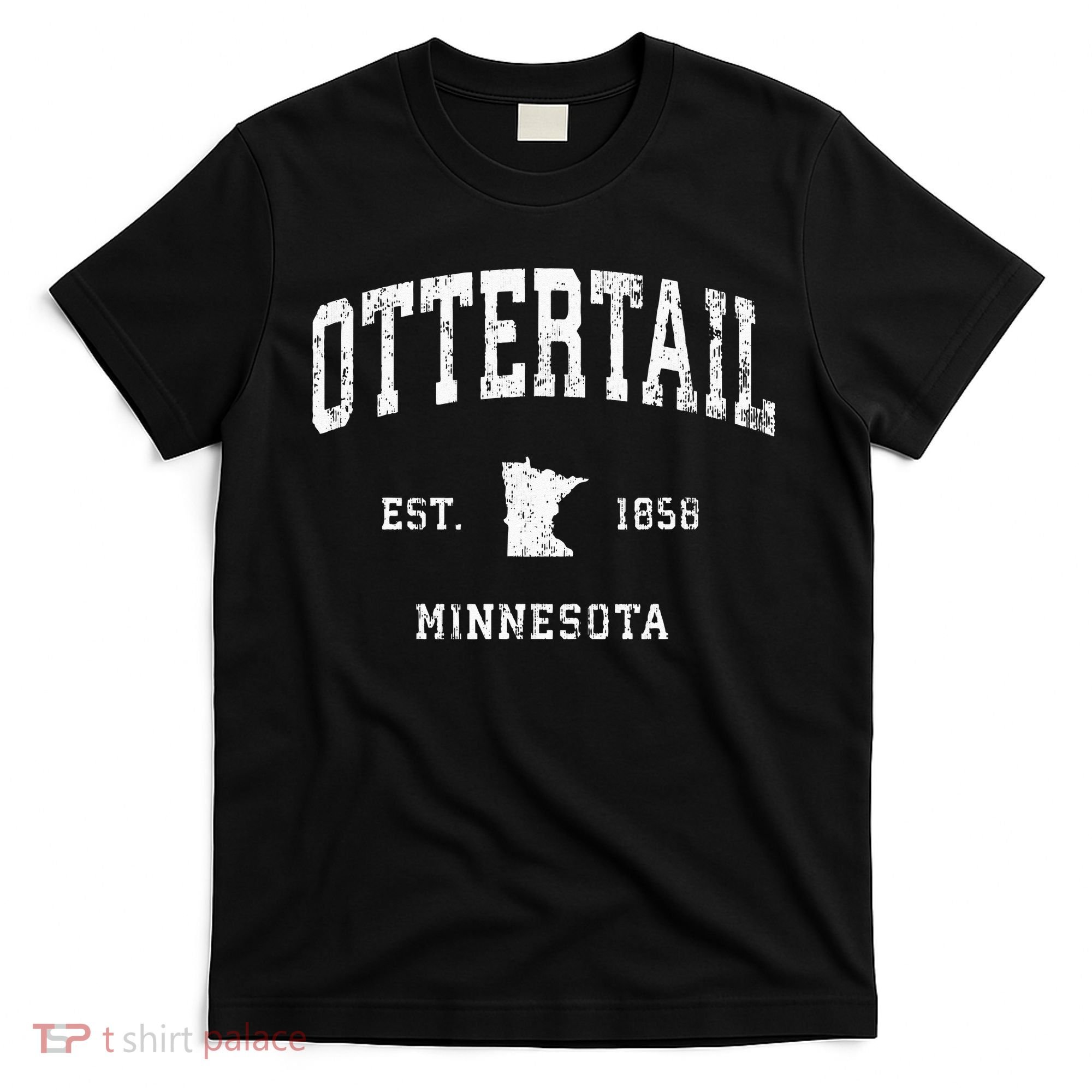Ottertail Minnesota MN Vintage Athletic Sports T-Shirt