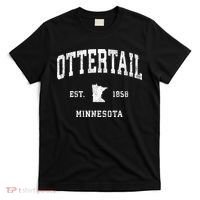 Ottertail Minnesota Mn Vintage Athletic Sports T-Shirt thumb 0