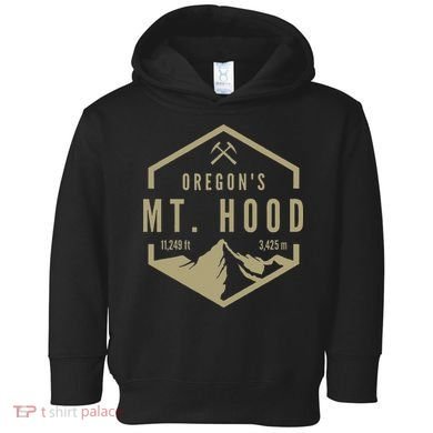 Oregon Mountain Mt Hood Toddler Hoodie