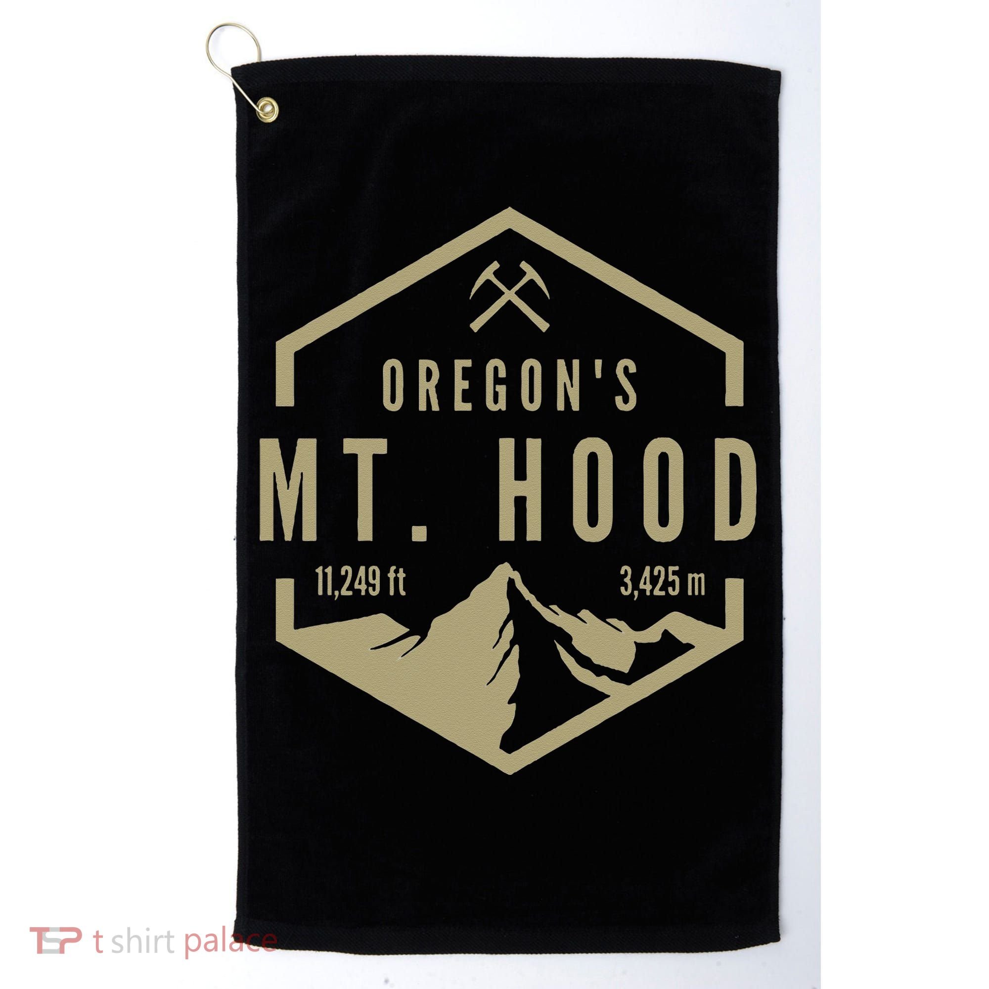 Oregon Mountain Mt Hood Golf Towel