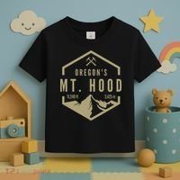 Oregon Mountain Mt Hood Toddler T-Shirt thumb 3