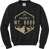 Oregon Mountain Mt Hood Kids Sweatshirt thumb 0