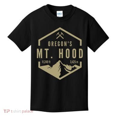Oregon Mountain Mt Hood Kids T-Shirt