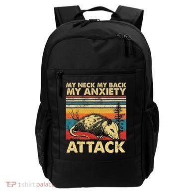 Opossum My Neck Back Anxiety Attack Possum Backpack