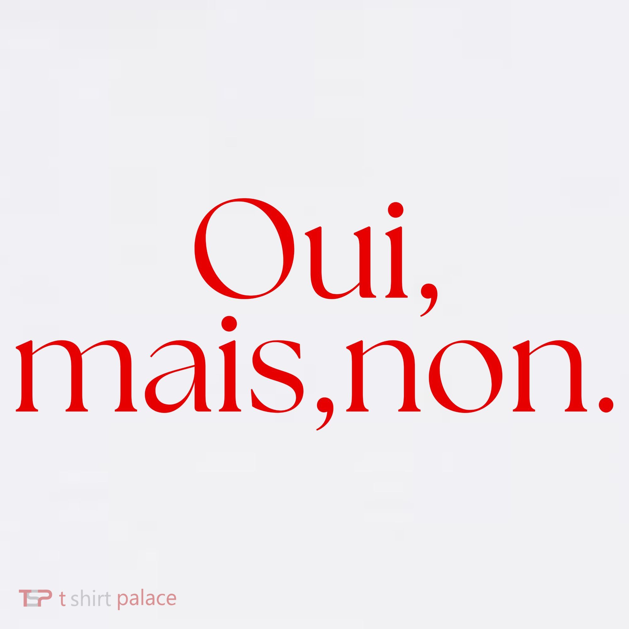 Oui Mais Non Funny French Yes But No Hat