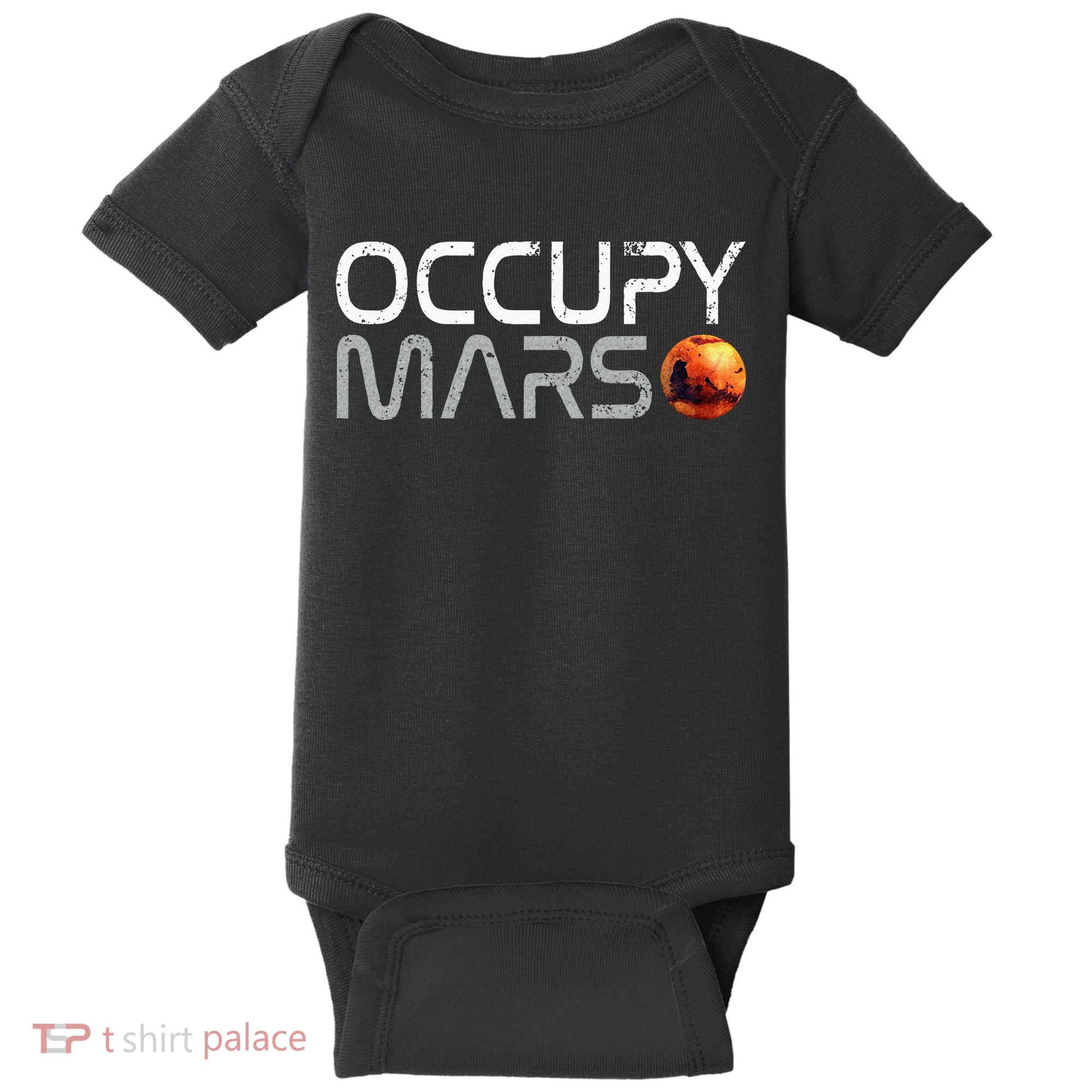 Occupy Mars Baby Bodysuit