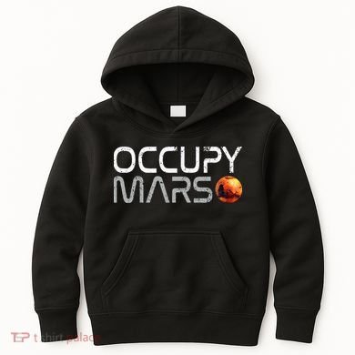 Occupy Mars Kids Hoodie