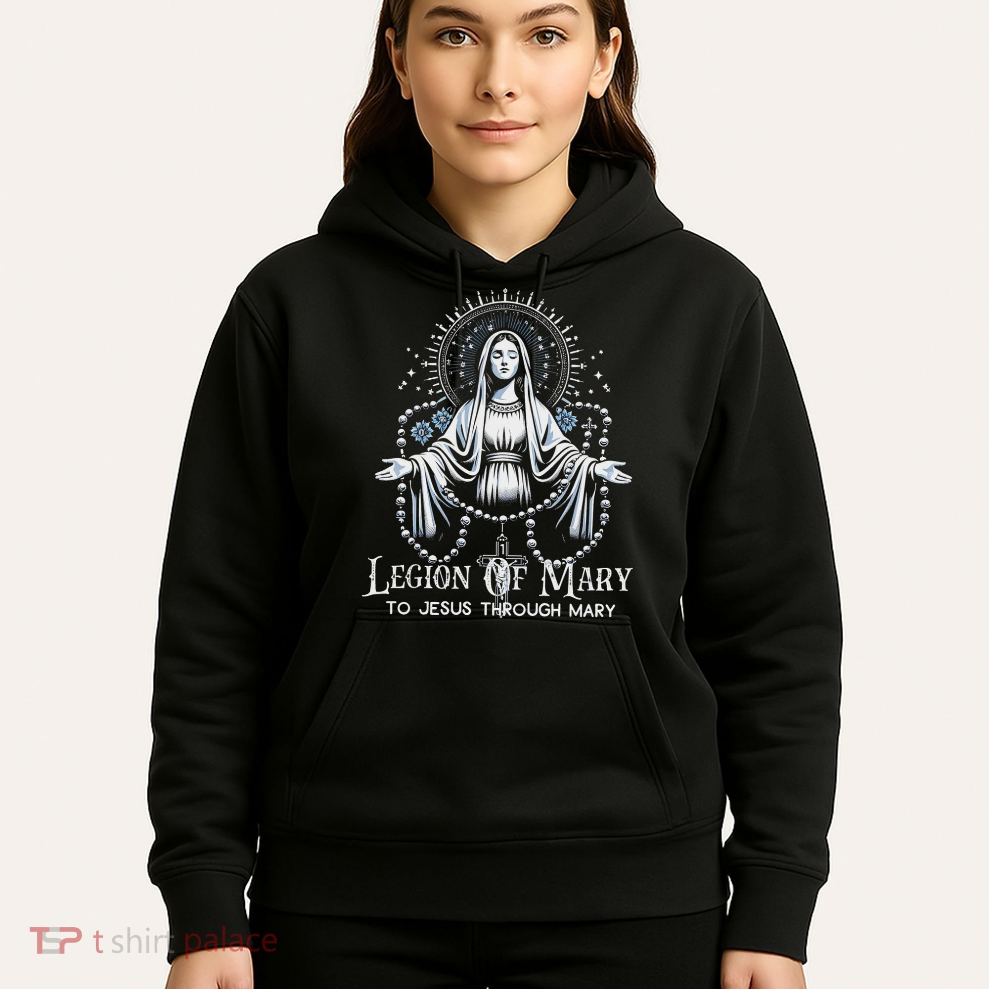 Of Mary Our Lady Catholic Hoodie