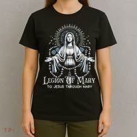 Of Mary Our Lady Catholic T-Shirt thumb 4