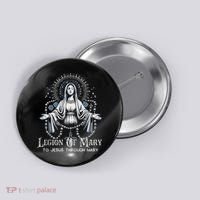 Of Mary Our Lady Catholic Button thumb 0