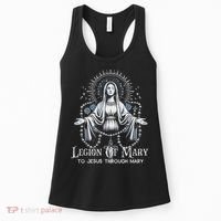 Of Mary Our Lady Catholic Women's Tank Top thumb 0